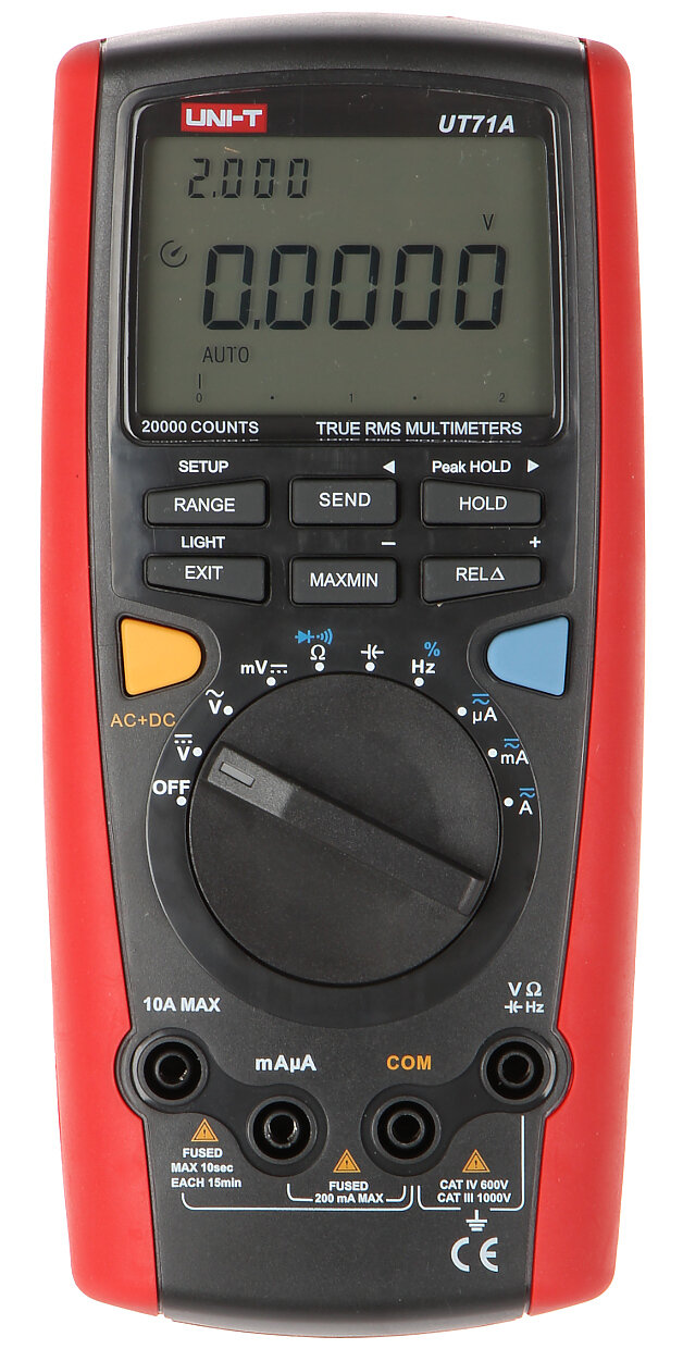 Miernik uniwersalny UT-71A UNI-T - obrazek 2