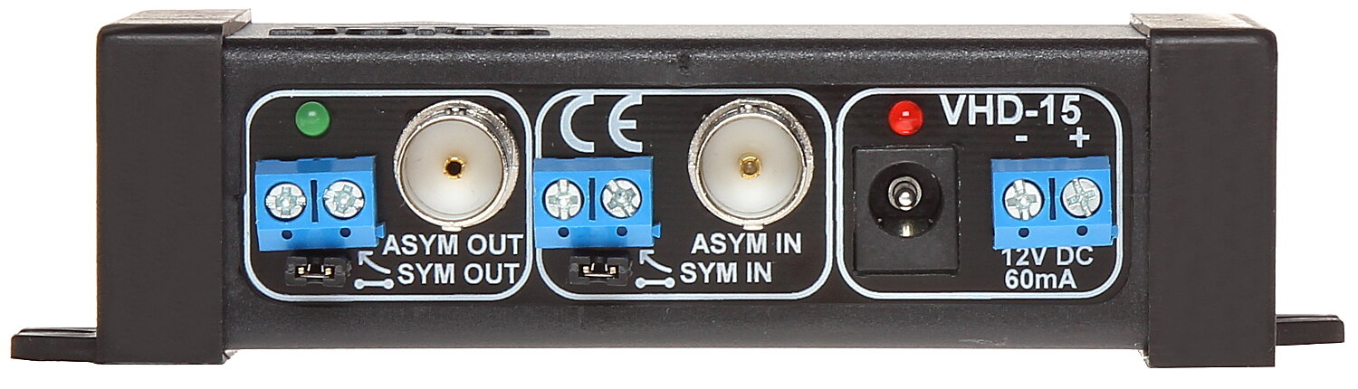 Repeater VHD-15 Wzmacniacz sygnału AHD, HD-CVI, HD-TVI - obrazek 2