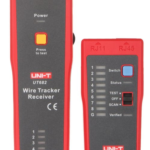 Detektor par przewodów z testerem kabli RJ-45 UT-...