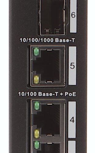 Switch przemysłowy POE PFS3106-4ET-60-V2 4-portow...