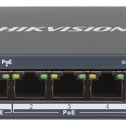 Switch POE DS-3E0505HP-E 4-PORTOWY Hikvision