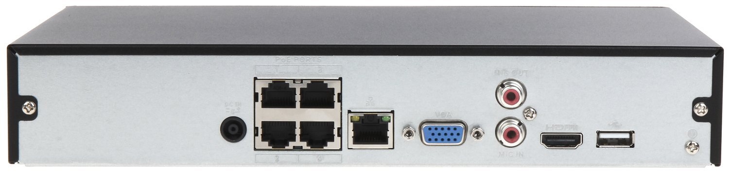 Rejestrator IP NVR4104HS-P-EI 4 kanały, 4 PoE WizSense Dahua - obrazek 3
