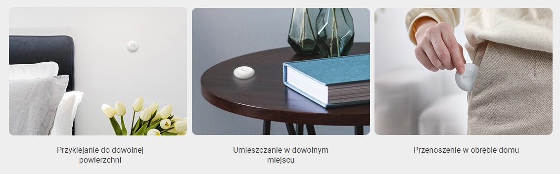 Przycisk inteligentny T3C do centrali A3 EZVIZ - obrazek 11