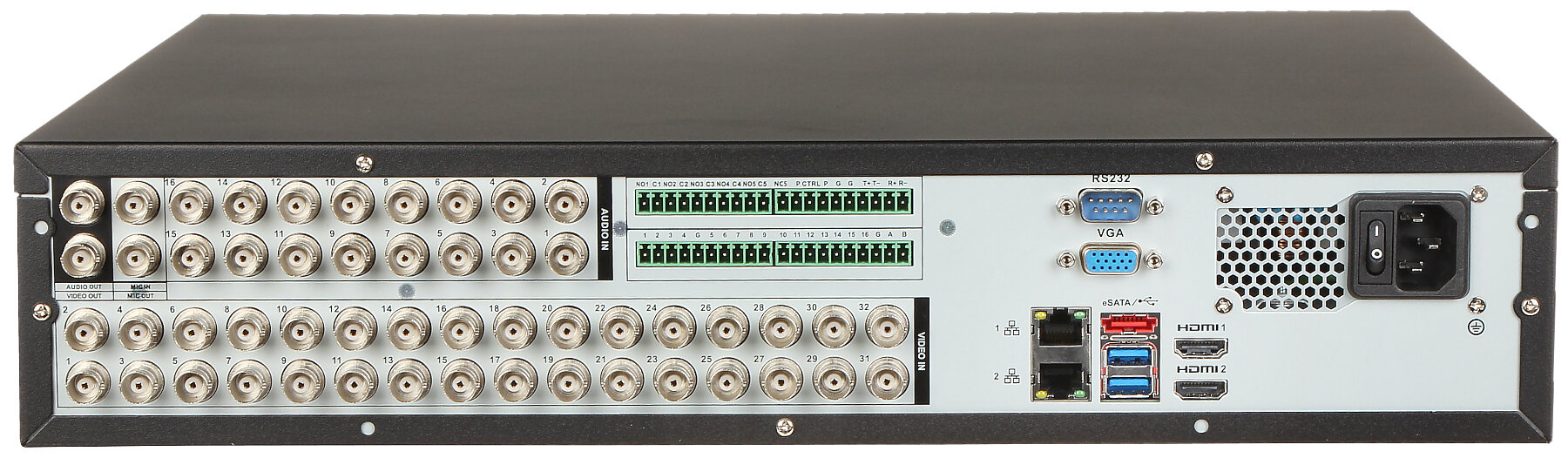 Rejestrator hybrydowy XVR5832S-4KL-I3 32 kanały Dahua - obrazek 3