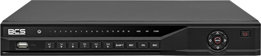 Rejestrator IP 16 kanałowy BCS-L-NVR1602-A-4K obsługa do 32Mpx - obrazek 3