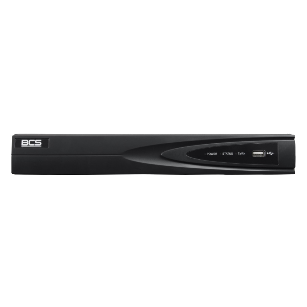Rejestrator IP BCS-V-NVR0801-4KE(3) 8 kanałowy 12 Mpx