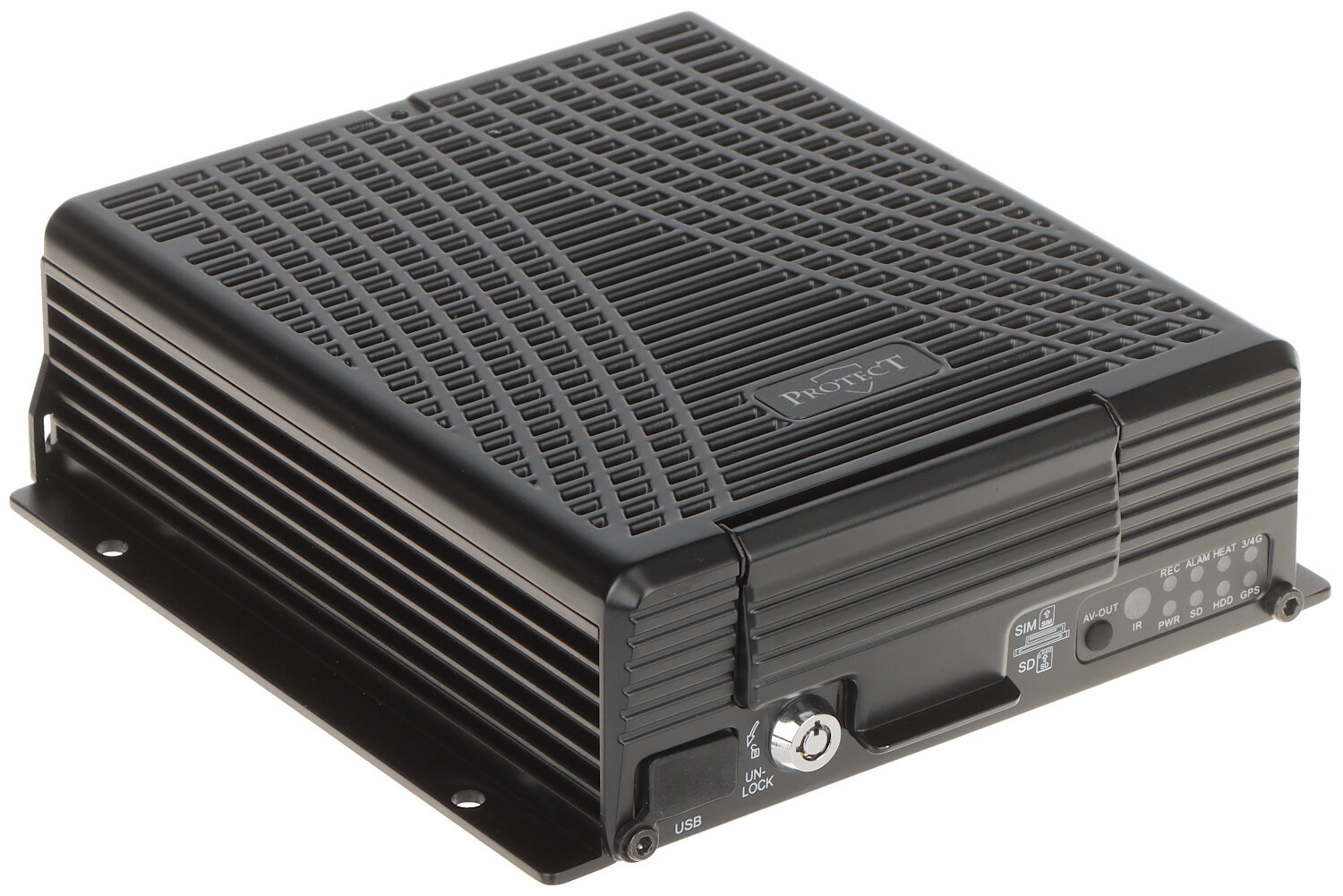 Rejestrator mobilny AHD, PAL, IP PROTECT-218 4 KANAŁY