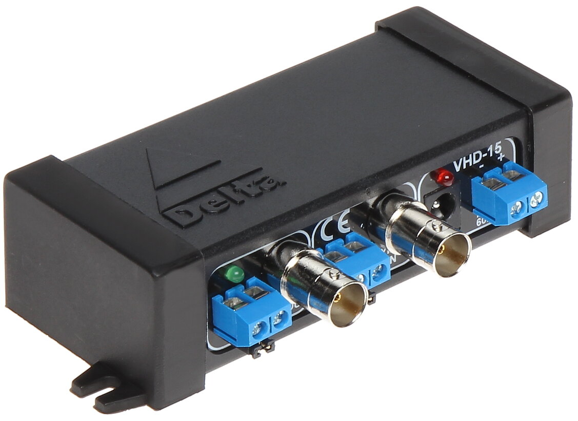 Repeater VHD-15 Wzmacniacz sygnału AHD, HD-CVI, HD-TVI