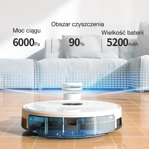 Robot sprzątający z funkcją mopowania S7 Pro | ...