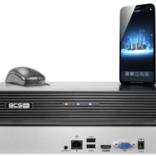 Sieciowy rejestrator 10 kanałowy BCS-B-NVR1001(2....