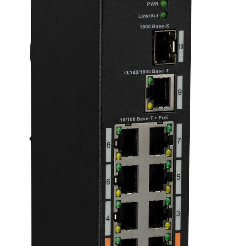 SWITCH POE BBCS-L-SP0801G-1SFP(2) 9 portowy