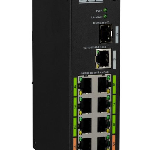 SWITCH POE BCS-L-SP08E01G-1SFP(2) 9 portowy
