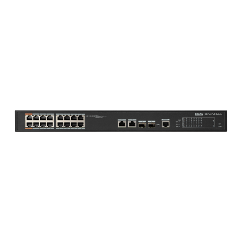 SWITCH POE BCS-L-SP1602G-2SFP-M(II) 18 portowy