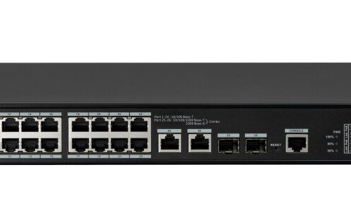 SWITCH POE BCS-L-SP2402G-2SFP-M(2) 26 portowy