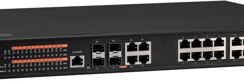 Switch PoE BCS-SP24G04G-4SFP-M BCS 24 portowy
