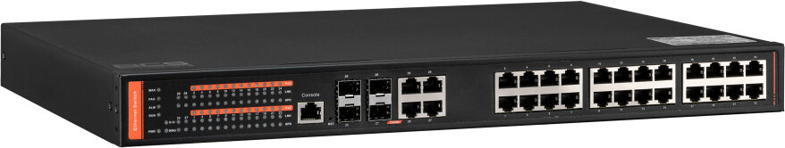 Switch PoE BCS-SP24G04G-4SFP-M BCS 24 portowy - obrazek 2