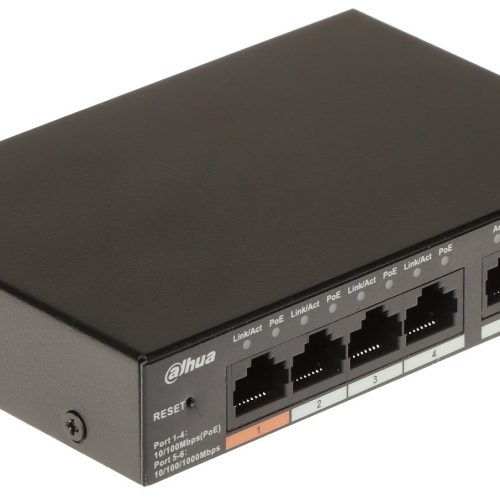 Switch PoE 4 portowy CS4006-4ET-60 Dahua