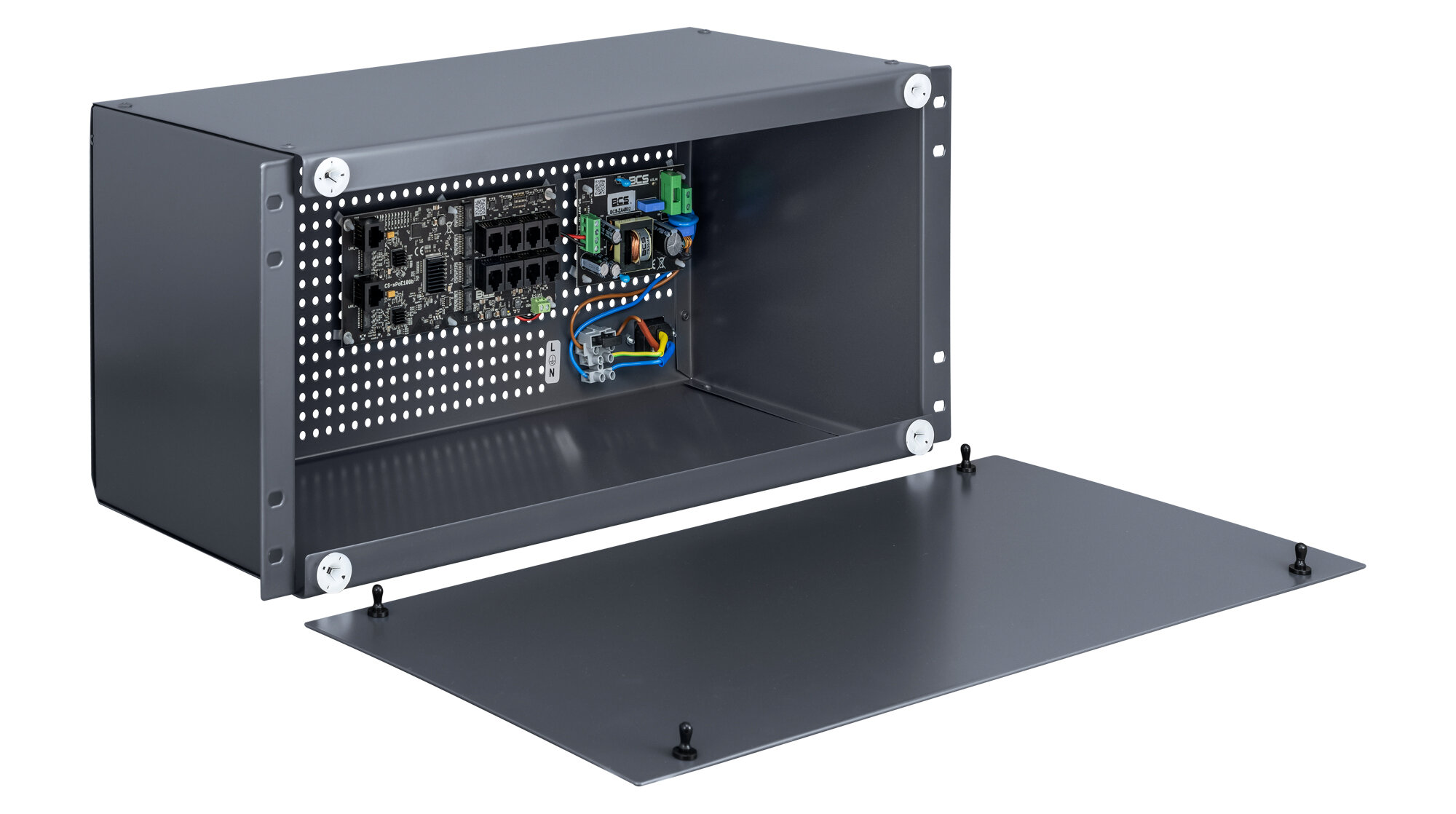 Switch PoE dla 8 kamer IP BCS-IP8Gb/RACK5U - obrazek 4