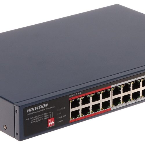 SWITCH POE DS-3E0326P-E/M(C) 24-PORTOWY SFP Hikvis...