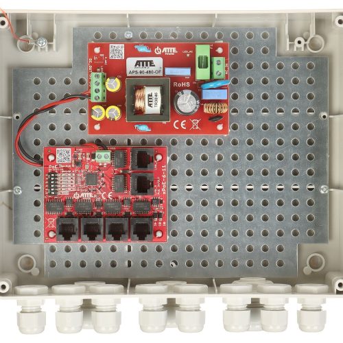 Switch poe IP-5-11-L2 5-portowy ATTE