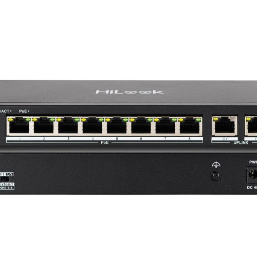 Switch SW-10-POE, 8+2, 8x 10/100 Mb/s, 60W HiLook ...