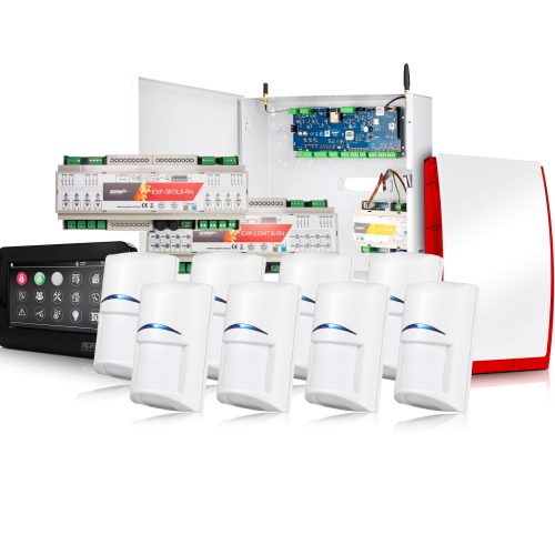 System alarmowy Ropam NeoGSM-IP-64, Czarny, 8x Czu...