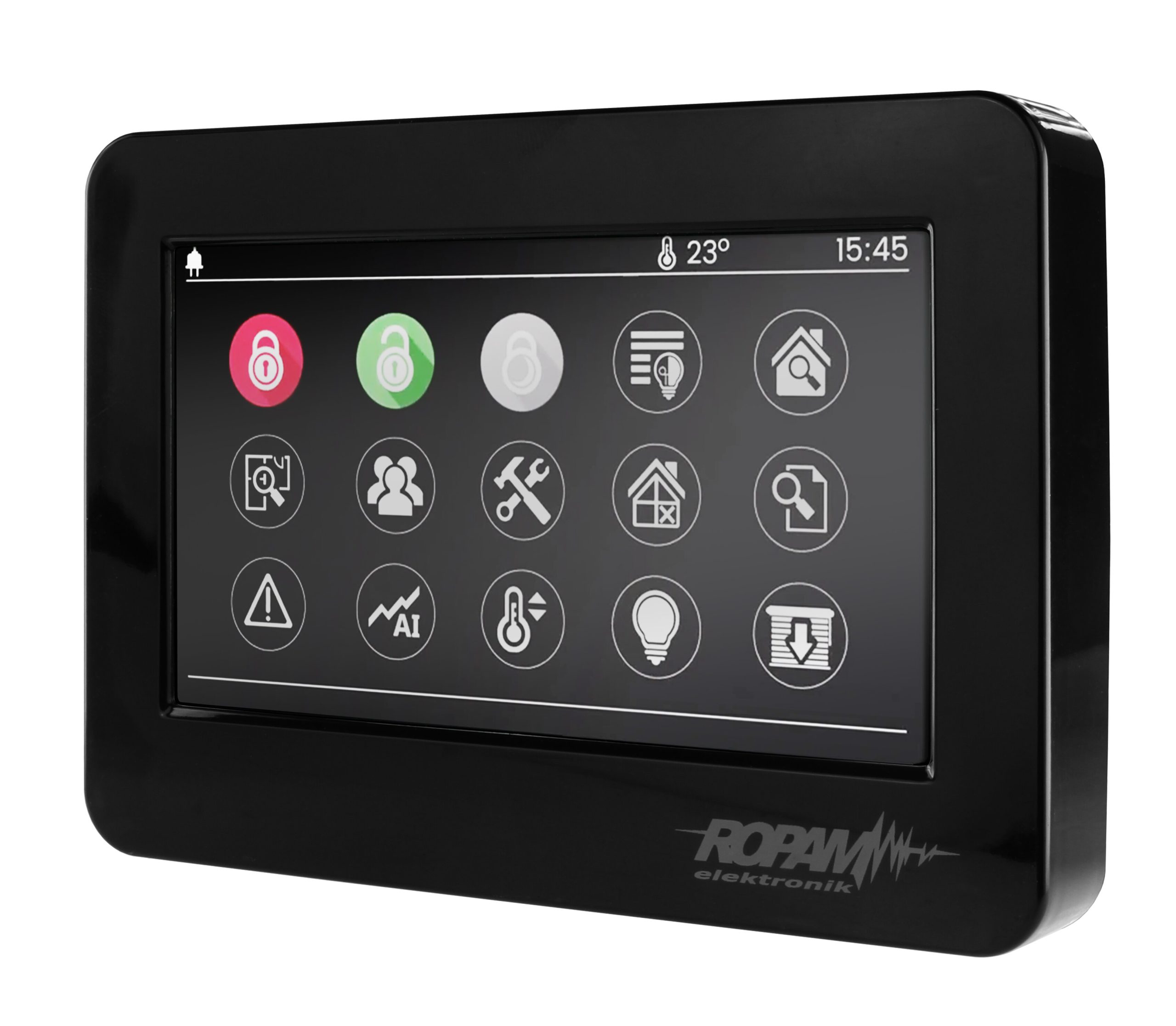 System alarmowy Ropam NeoGSM-IP z 6 czujkami ruchu Bosch, panelem TPR-4BS i sygnalizatorem SPL-5010 - obrazek 2