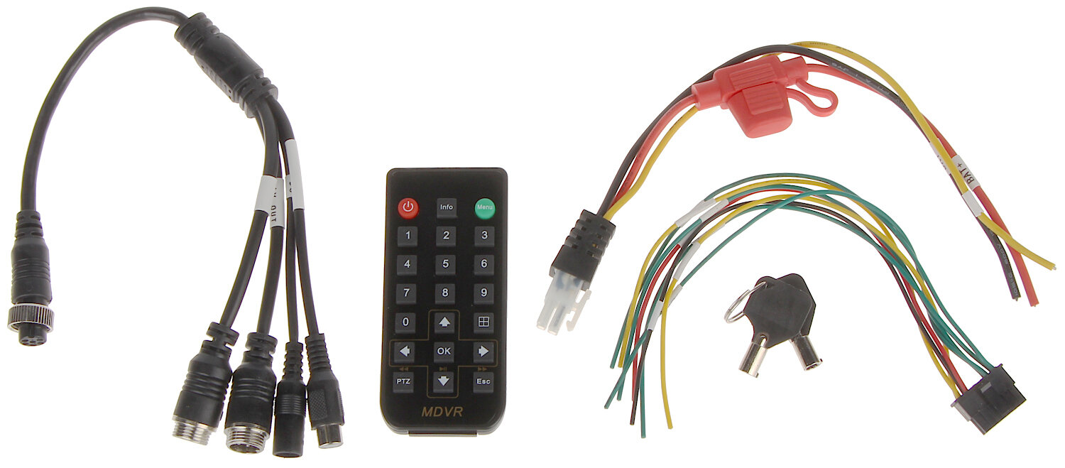 Rejestrator mobilny AHD ATE-D04SD-T2 4 Kanały AUTONE - obrazek 7
