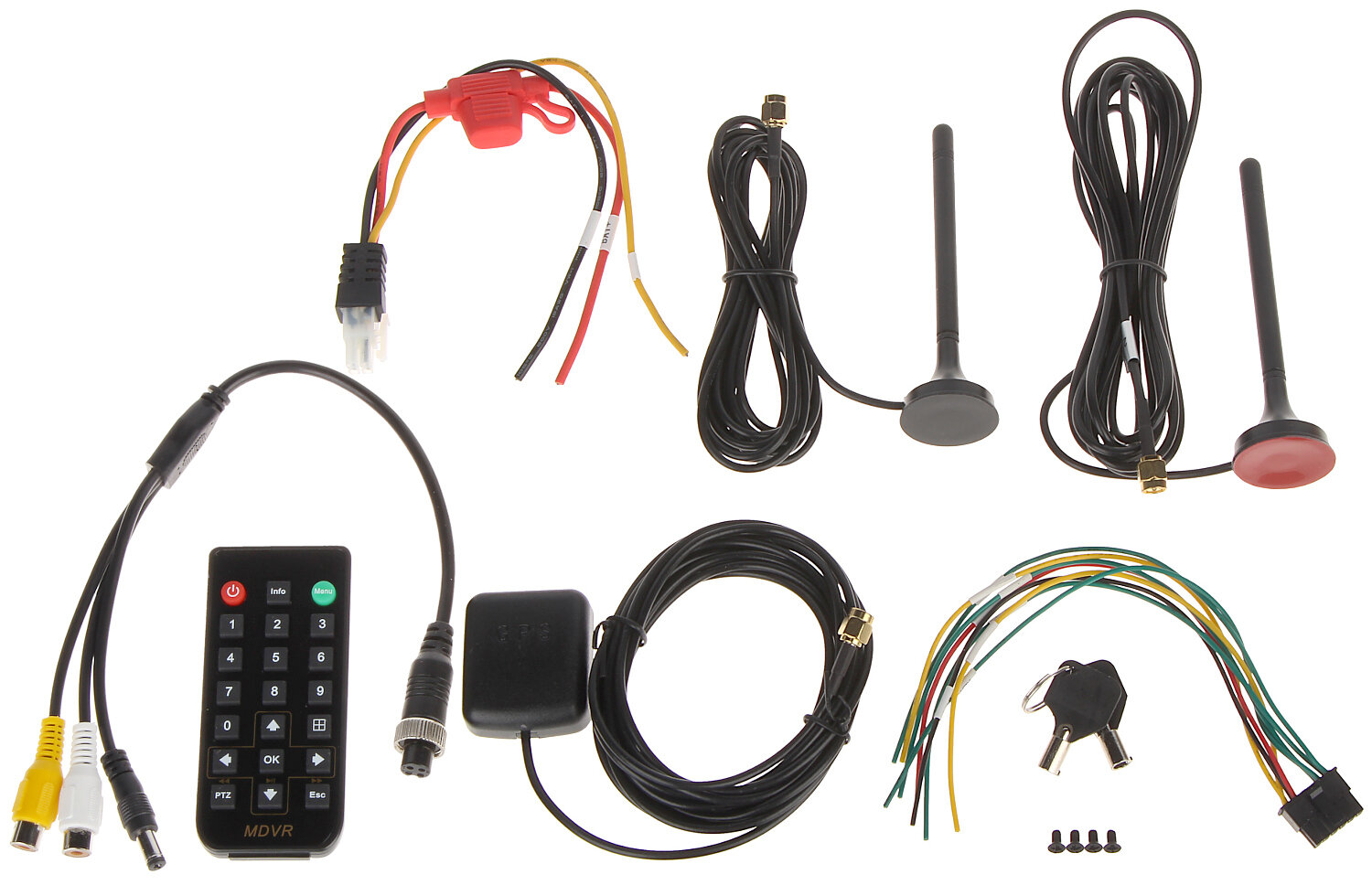 Rejestrator mobilny AHD ATE-D0401EF-T2 4 kanały AUTONE - obrazek 7