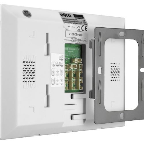 Wideodomofon EURA VDP-80C5 dwurodzinny, Biały, LC...