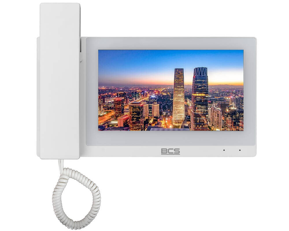 Wideomonitor BCS-MON7500W-S BCS Line z wbudowaną słuchawką 7" - obrazek 2