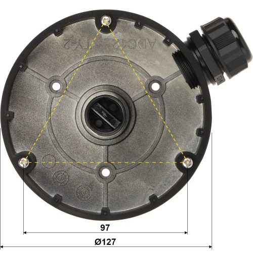 UCHWYT KAMERY DS-1280ZJ-DM8(BLACK) Hikvision