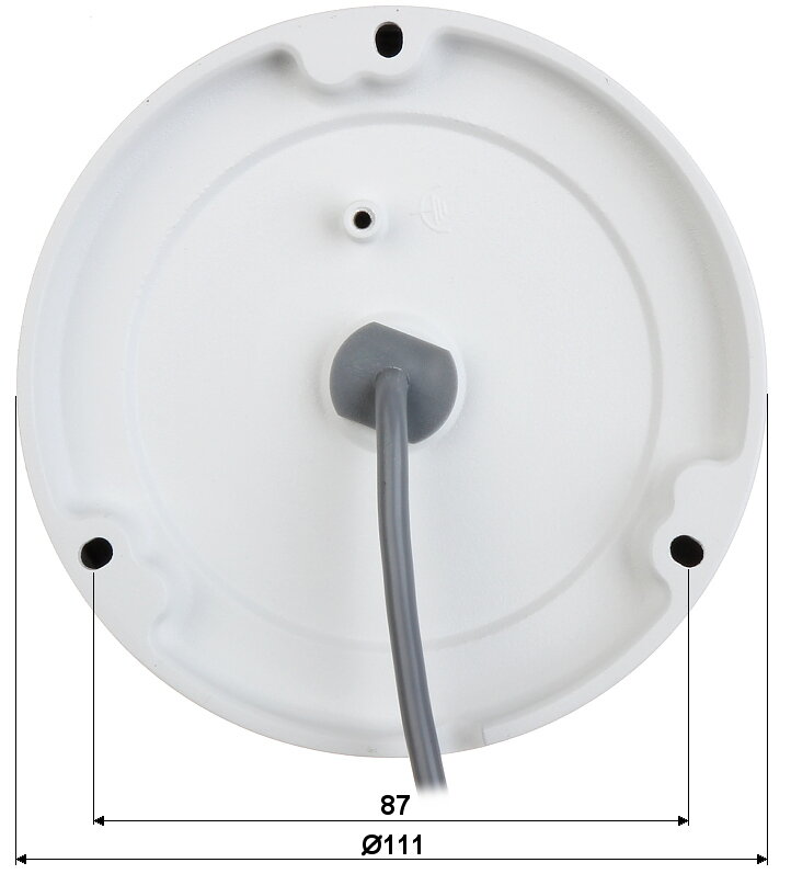 Kamera wandaloodporna AHD, HD-CVI, HD-TVI, CVBS DS-2CE56D8T-VPITF 2.8mm 1080p Hikvision - obrazek 3