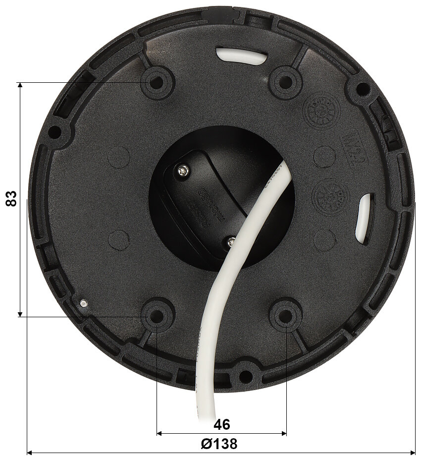 Kamera IP DS-2CD2366G2-IU(2.8MM)(C)(BLACK) ACUSENSE Hikvision - obrazek 4