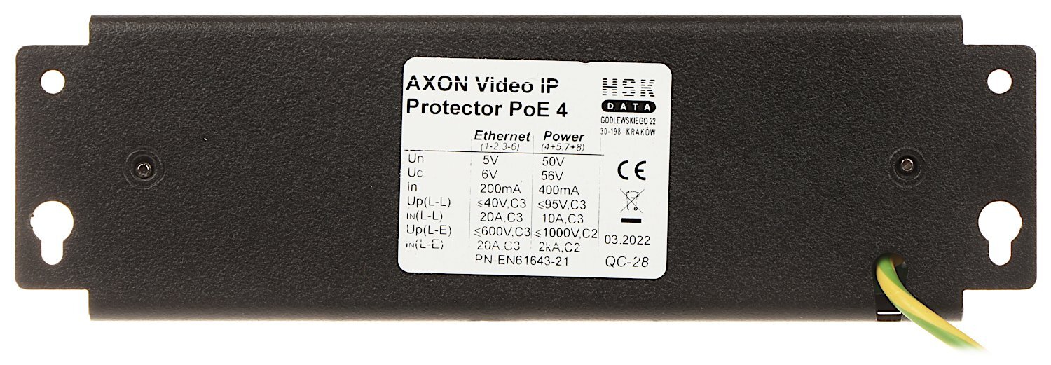 Ogranicznik przepięć AXON-VIDEO-IP-4POE - obrazek 4