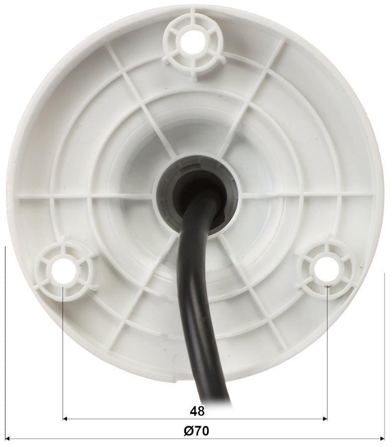 Kamera AHD, HD-CVI, HD-TVI, CVBS HAC-HFW1200CL-IL-A-0360B-S6 - 1080p 3.6mm Dahua - obrazek 4