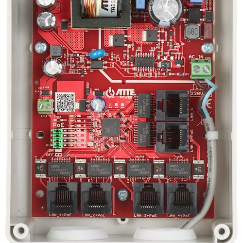 Switch poe IPB-5-10A-S4 5-portowy ATTE