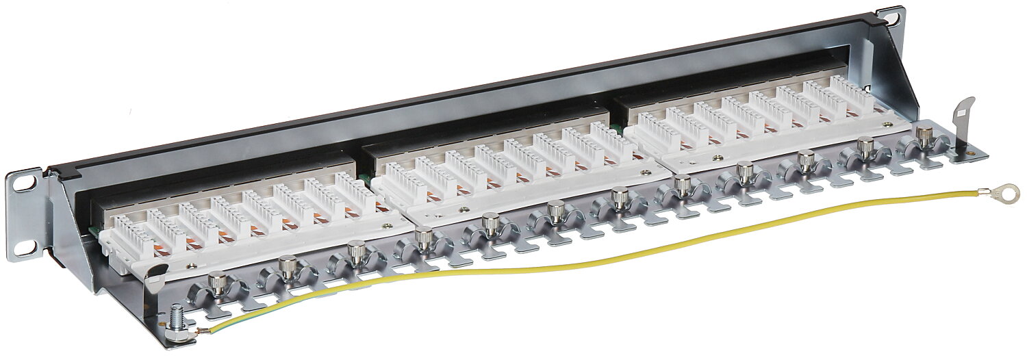Patch panel RJ-45 PP-24/RJ6-C/FTP - obrazek 2