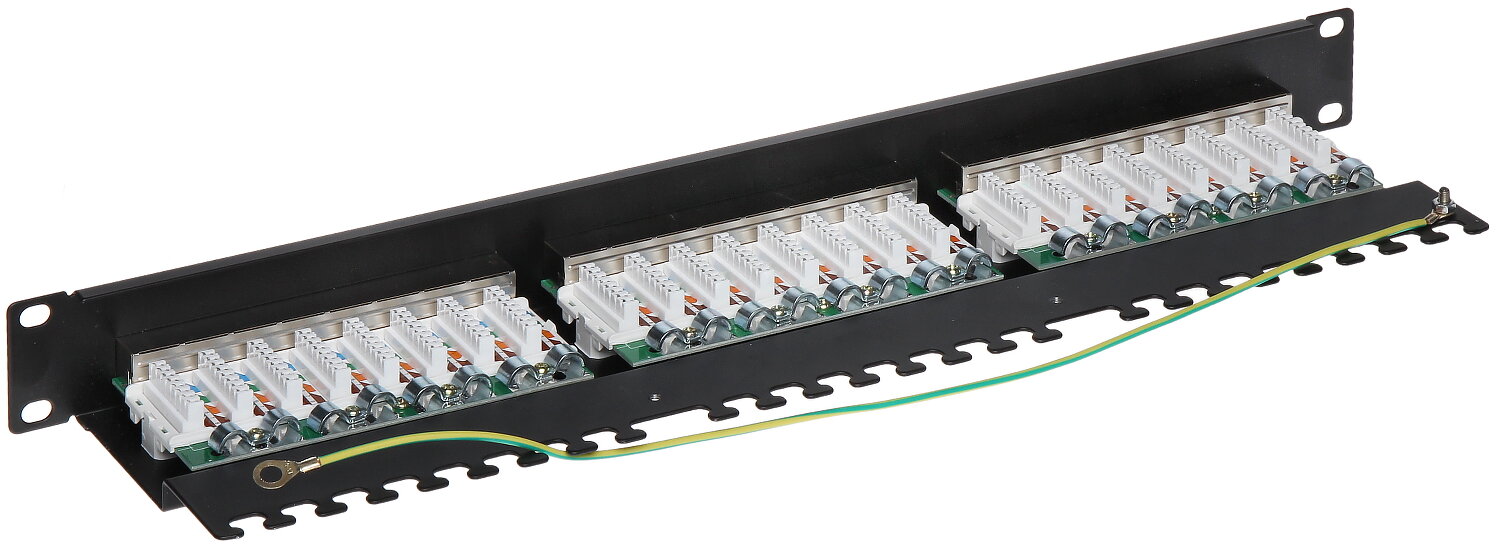 Patch panel RJ-45 PP-24/RJ-C/FTP - obrazek 2