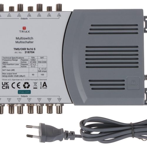 MULTISWITCH TMS-9/16S 9 WEJŚĆ / 16 WYJŚĆ TRIAX
