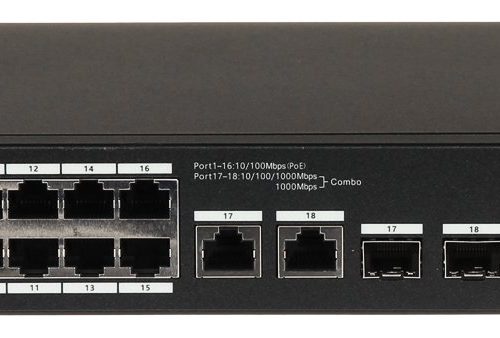 SWITCH PRZEMYSŁOWY POE S3218-16ET-135 16-PORTOWY ...