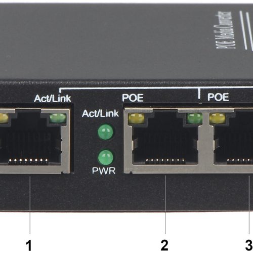 Switch PoE SPS-2P/1 3-portowy