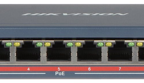 Switch POE DS-3E0310HP-E 8-portowy Hikvision