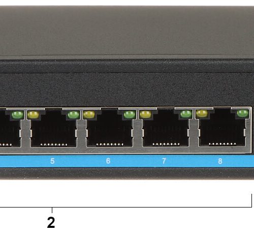Switch POE GTX-A1-10-82 8-PORTOWY
