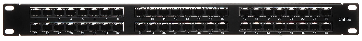 Patch panel RJ-45 PP-48/RJ/C
