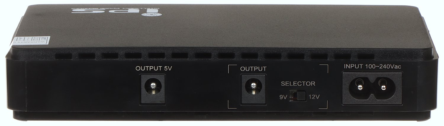 ZASILACZ UPS ROUTERUPS-30 30W 5V / 9V / 12V DC IPS - obrazek 4