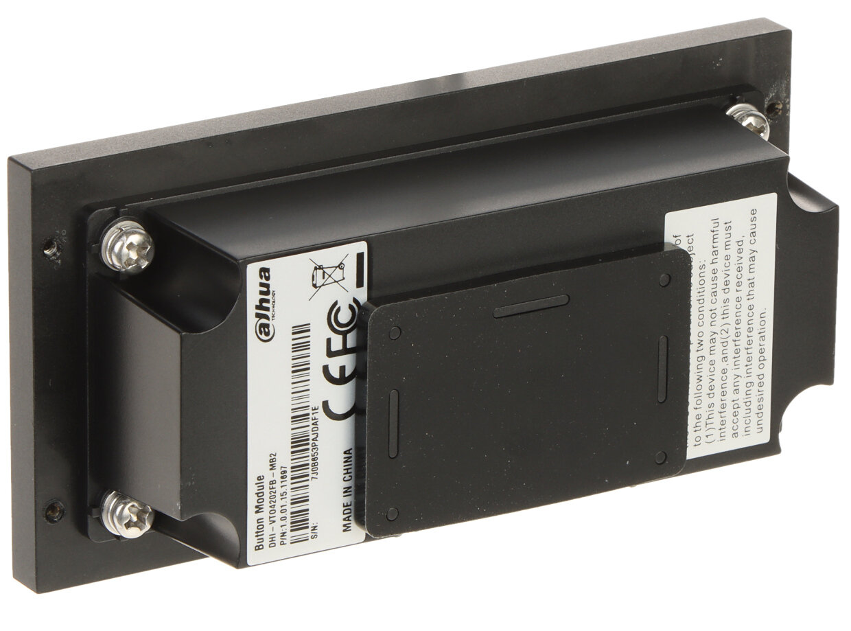 Moduł klawiatury VTO4202FB-MB2 do modułu VTO4202FB-P Dahua - obrazek 2