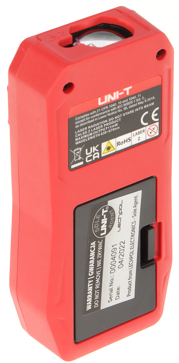Dalmierz laserowy LM-100A UNI-T - obrazek 2