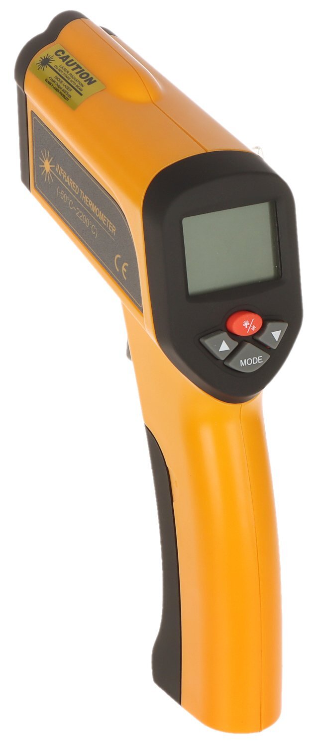 Miernik temperatury, pirometr HT-6889 -50°C ... 2200°C - obrazek 3
