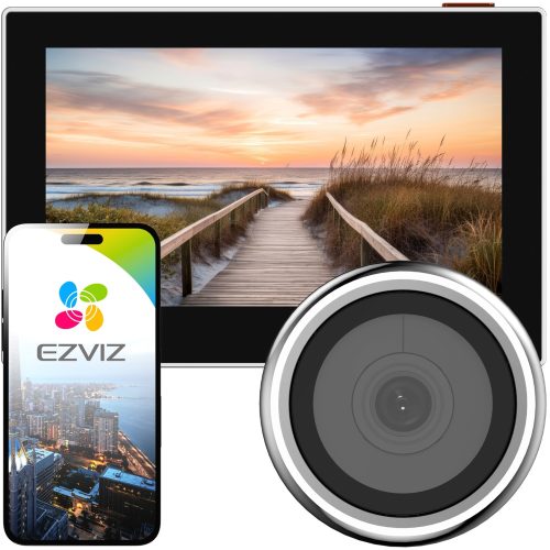 EZVIZ HP2 Inteligentny wizjer z ekranem FHD, WiFi ...
